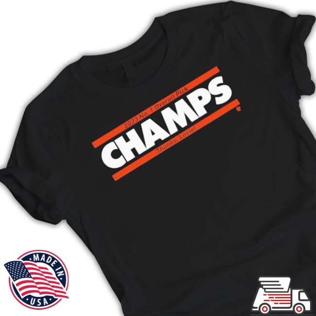 Chicago Bears No 1 Overall Pick Champs Tee