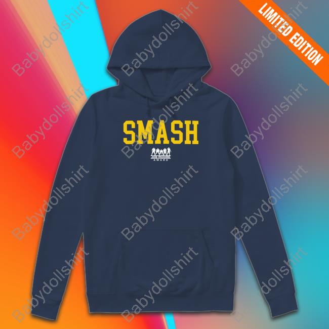 Official 2022 Joe Moore Award Winner Smash T Shirt Joe Moore Award Smash Tee Shirt