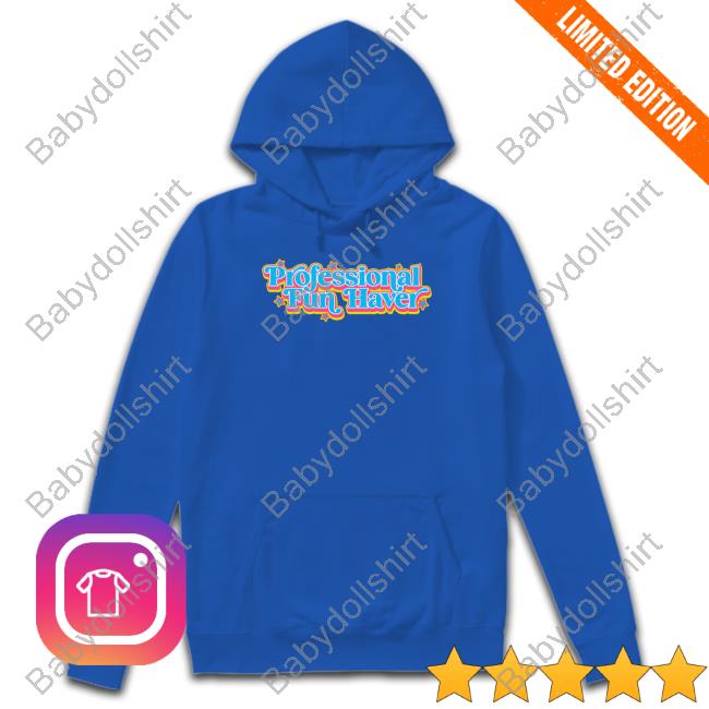 Dizzy Dyl Merch Professional Fun Haver Black Hoodie Dizzydyl Dizzy Dyl Merch Professional Fun Haver Black Shirts