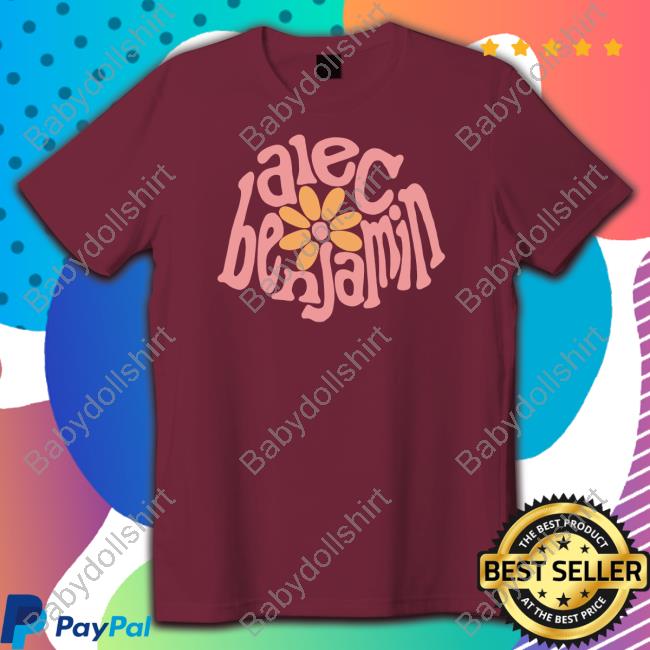 Alec Benjamin Merch Wavy Flower Tee Shirt Alec Benjamin Merch Wavy Flower T Shirts