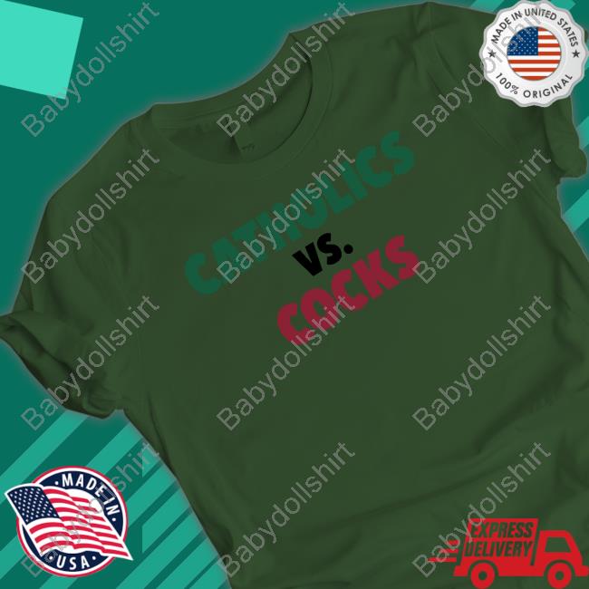 Official Catholics Vs Cocks Hoodie