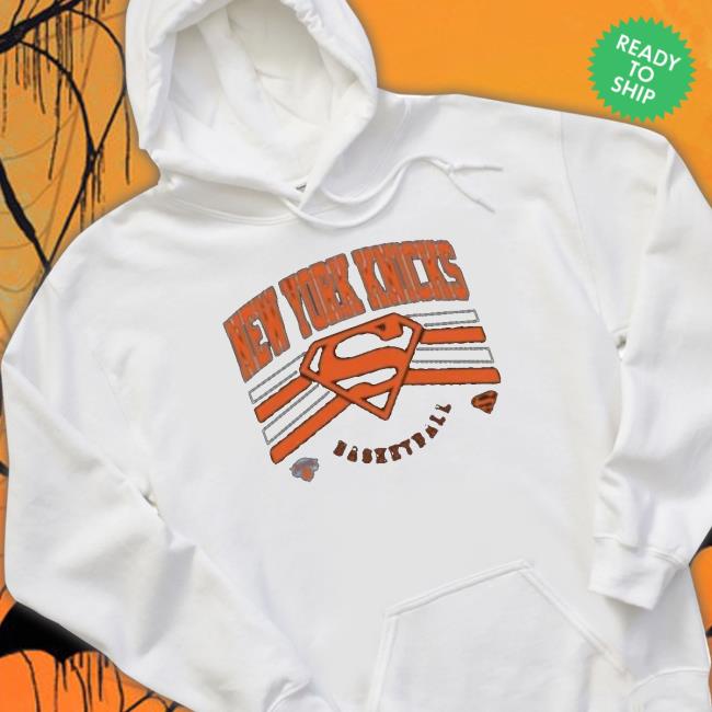 2023 New York Knicks Basketball Dc Superman Sweater 2023 New York Knicks Basketball Dc Superman Sweater