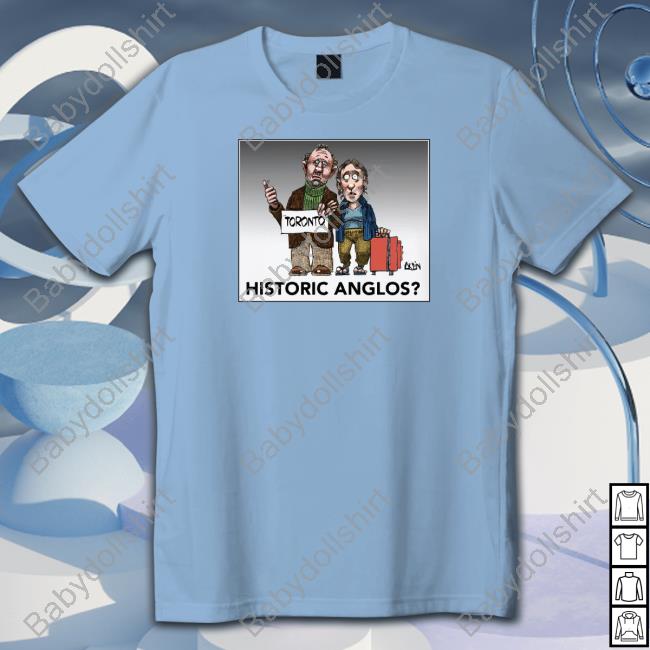 Terry Mosher Aaron Rand Toronto Historic Quebec Anglos Shirt Toronto Historic Quebec Anglos Tee Shirt