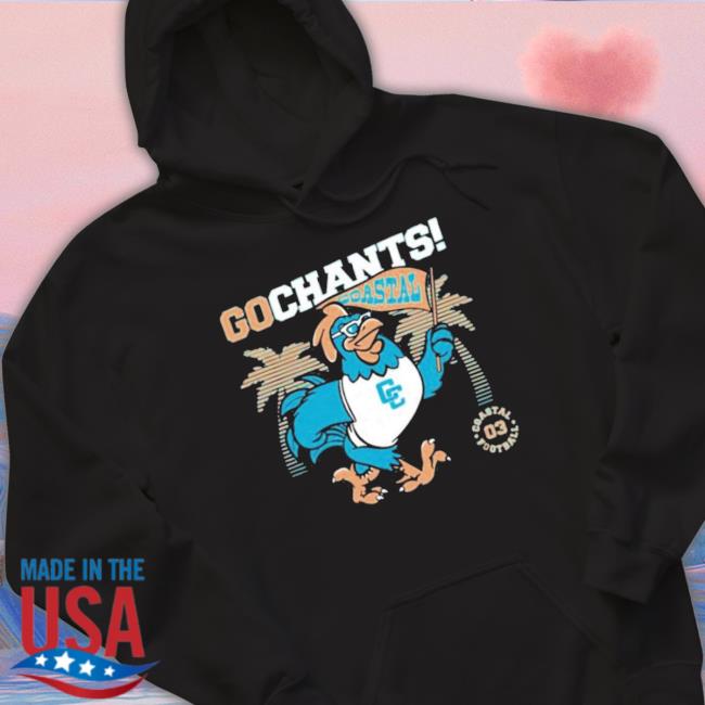 Coastal Carolina Chanticleers Football T- shirt Coastal Carolina Chanticleers Football shirt