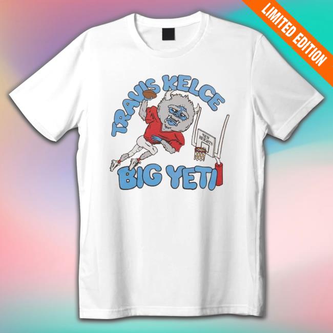 Travis Kelce Big Yeti Crewneck Sweatshirt Travis Kelce Big Yeti shirt