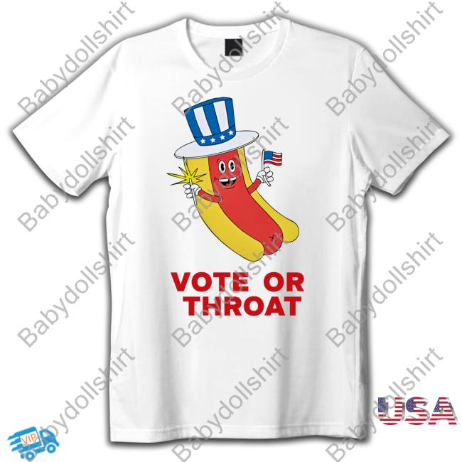 Shirts That Go Hard Vote Or Throat Glizzygate Shirt Vince Staples 2022 Merch