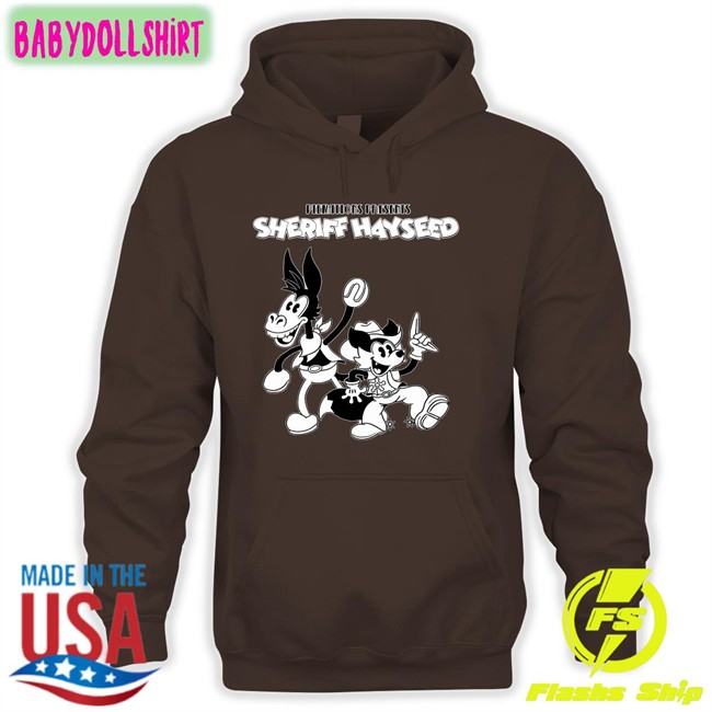 Fanfiber Merch Piemations Presents Sheriff Hayseed Tank Top