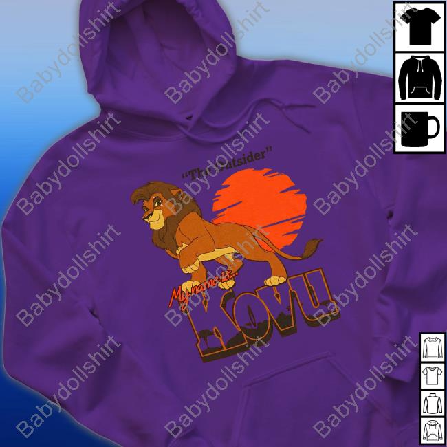 Official The Outsider My Name Is Kovu T Shirt