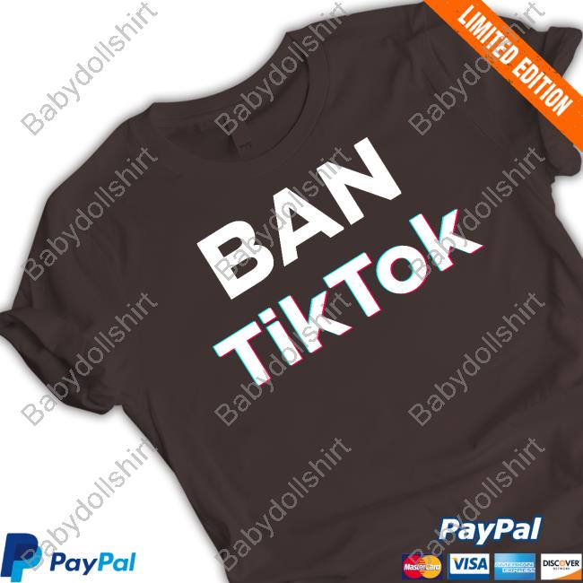 Official Ban Tiktok T-Shirt Ban Tiktok T Shirts Libs Of Tiktok
