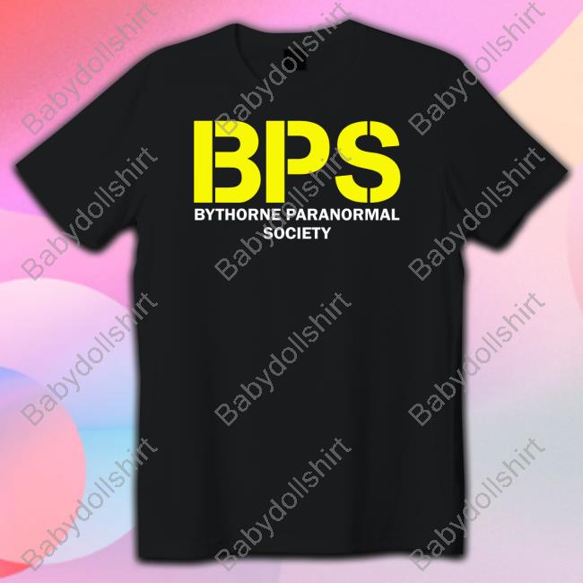 Official Mandela Catalogue Bps Bythorne Paranormal Society T Shirt