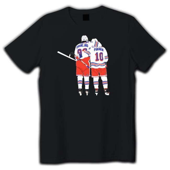 Official Mika Zibanejad And Artemi Panarin New York Rangers Shirt Mika Zibanejad And Artemi Panarin New York Rangers Shirts