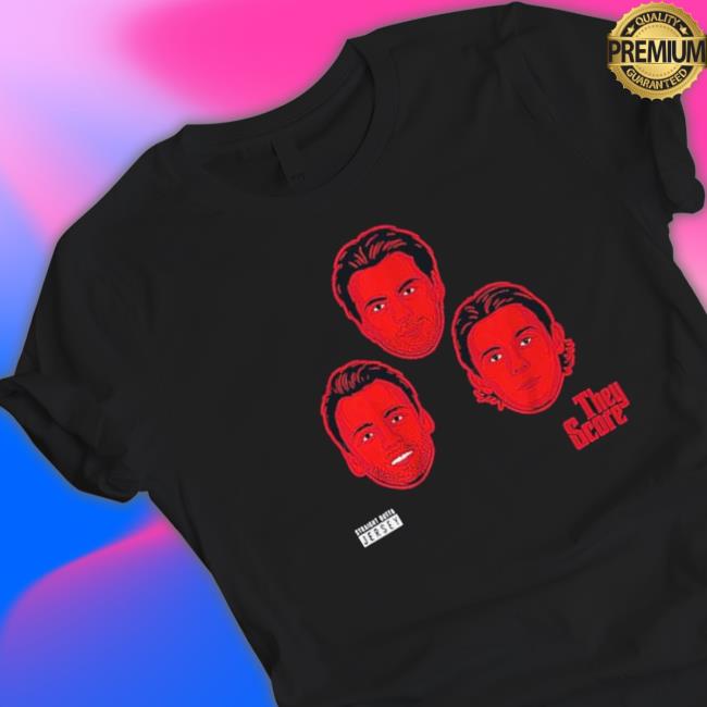 Nico Hischier Jesper Bratt & Jack Hughes They Score T-shirt Nico Hischier Jesper Bratt & Jack Hughes They Score Classic Shirt