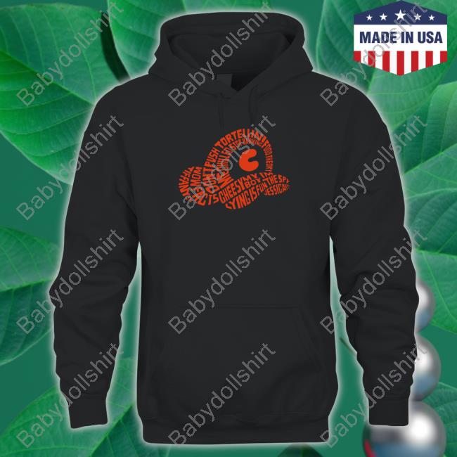 Official Chilled Chaos Word Cloud Hoodie