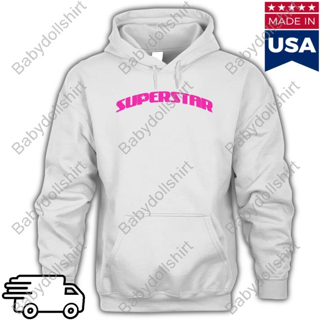 Official Lil Peej Superstar Pink Hoodie