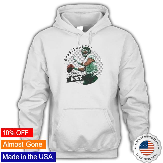 Jalen Hurts Philadelphia Quarterback Dots Long Sleeve T Shirt Jalen Hurts Philadelphia Quarterback Dots Hooded Sweatshirt