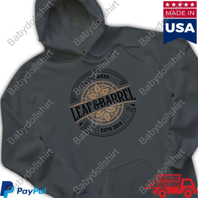 Official Jeremy Siers Leaf And Barrel 2.0 Hoodie