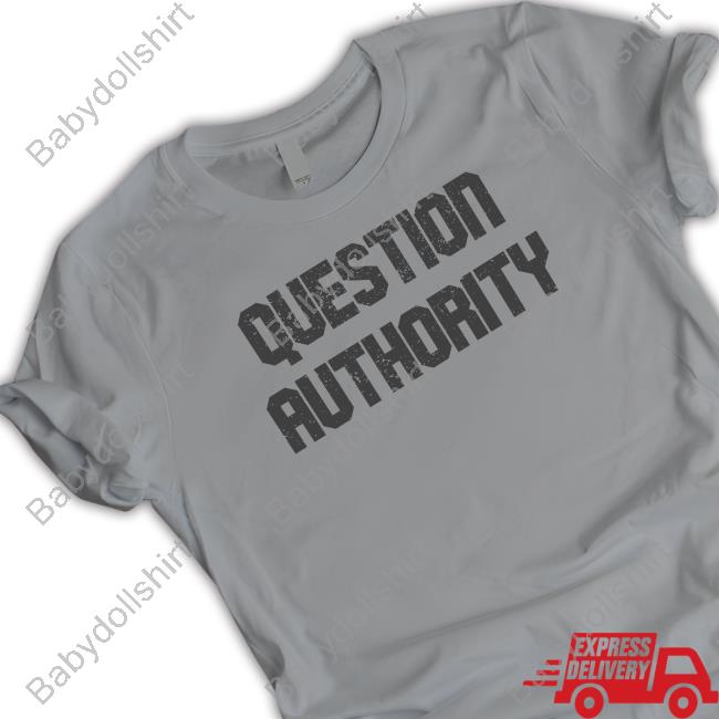 Mark Cuban Wearing Question Authority T Shirt