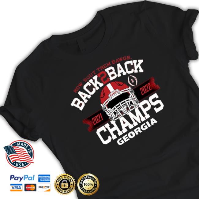 How ‘Bout Them Dawgs Back-To-Back CFP National Champions Georgia Bulldogs Hoodie