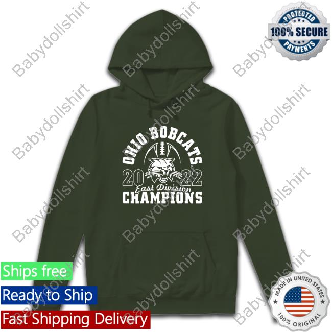 Official Bobcats 2022 East Division Champions Forest Tee Shirts
