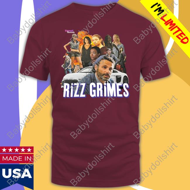 Rizz Grimes Tee Shirt Unreal Threads Merch Rizz Grimes T Shirt