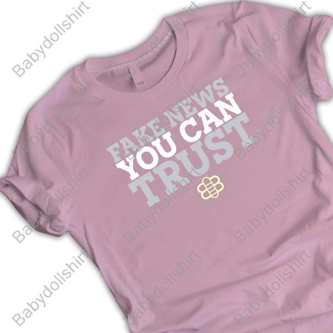 Fake New You Can Trush Tee Shirt The Babylon Bee Merch Fake New You Can Trush Limited Edition Black Sweatshirt