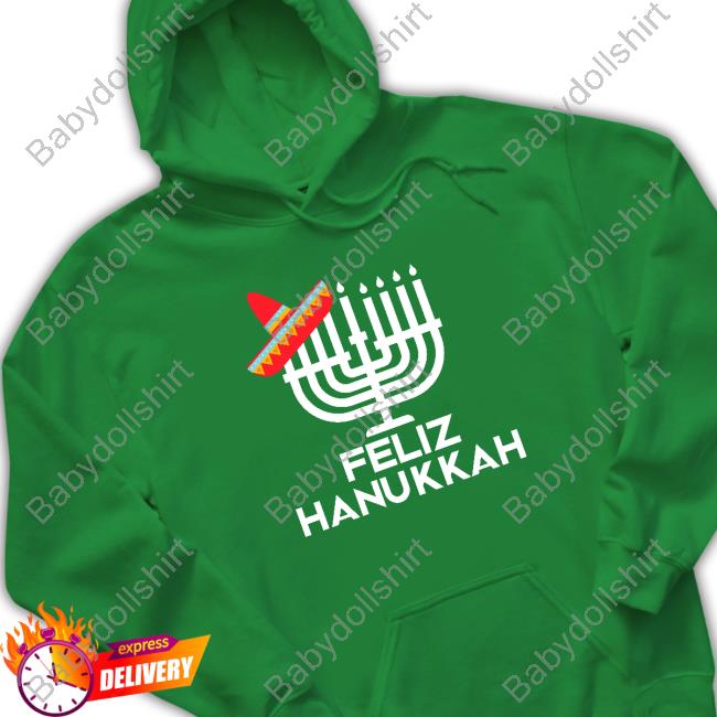 Feliz Hanukkah Tee Shirt Noah Fence Official Feliz Hanukkah T-Shirt