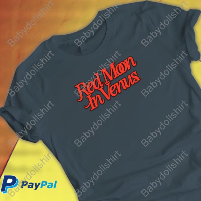Red Moon In Venus Hooded Sweatshirt