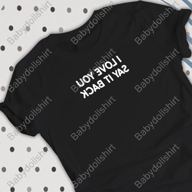 Official I Love You Say It Back Mirrored Cap