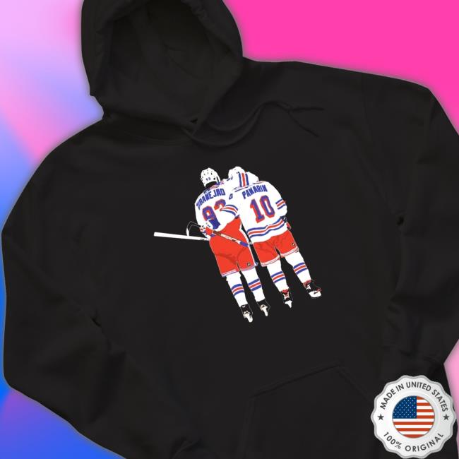 Official Mika Zibanejad And Artemi Panarin New York Rangers Shirt Official Mika Zibanejad And Artemi Panarin New York Rangers Shirt