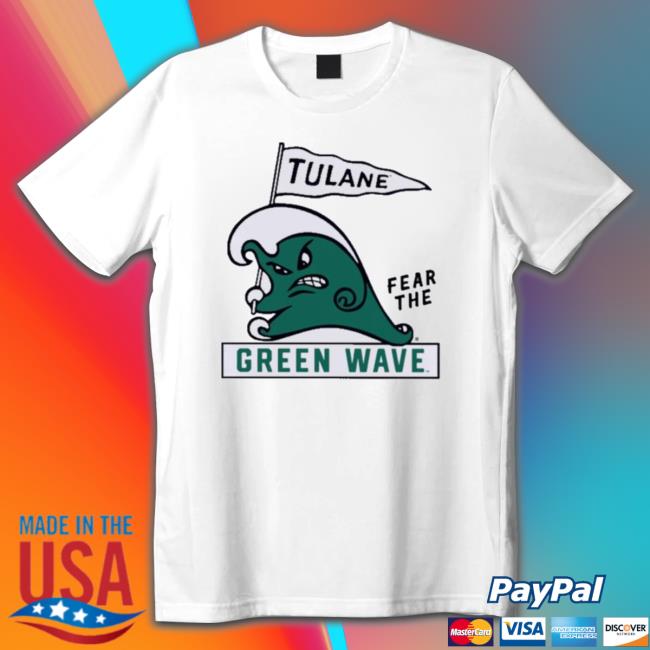 Official Tulane Fear The Green Wave Sweatshirt