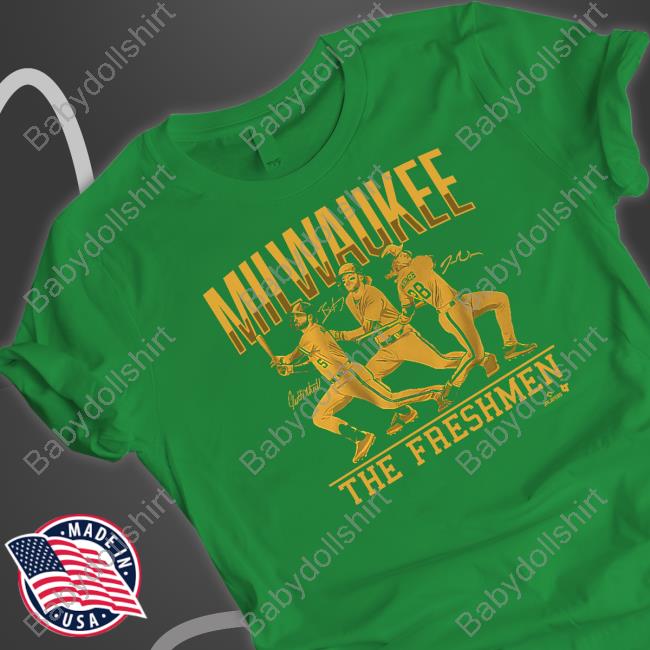 Official Breakingt Merch Brice Turang Joey Wiemer & Garrett Mitchell The Freshmen Shirt
