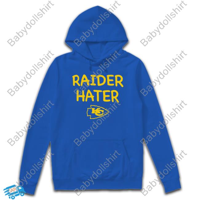 Official Raider Hater Kansas City Chiefs Shirt