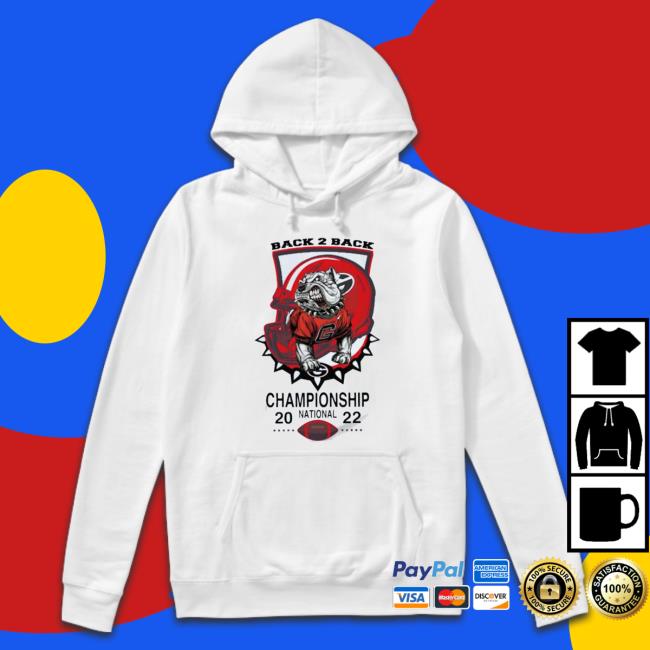 Georgia Bulldogs National Champions Back To Back 2022 Shirt