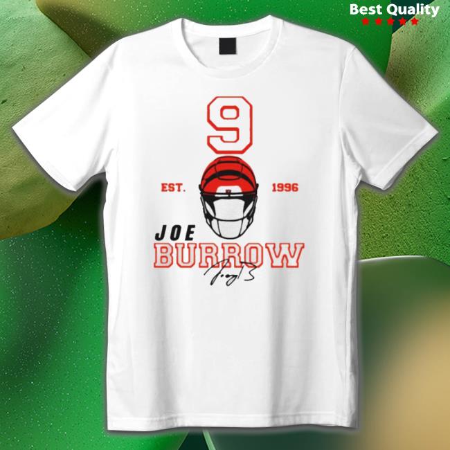 Joe Burrow 1996 And The Signature Crewneck Sweatshirt Joe Burrow 1996 And The Signature Long Sleeve Shirt