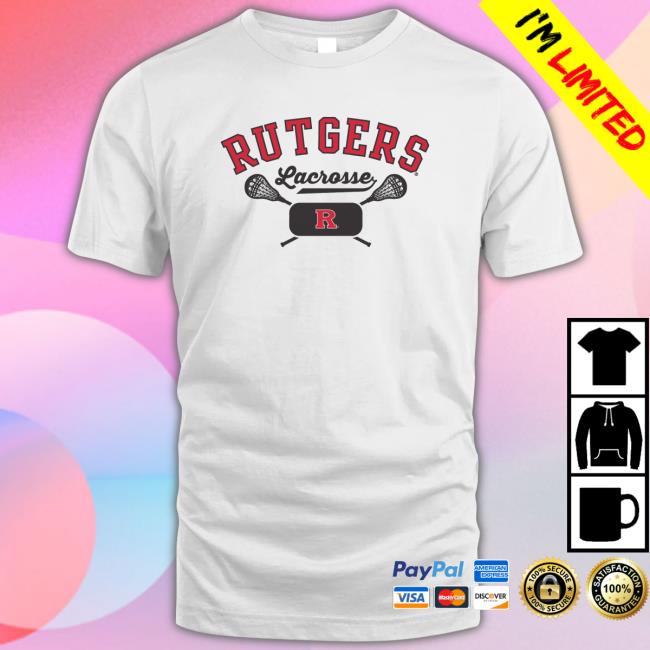 Rutgers Scarlet Knights Lacrosse Script Hoodie