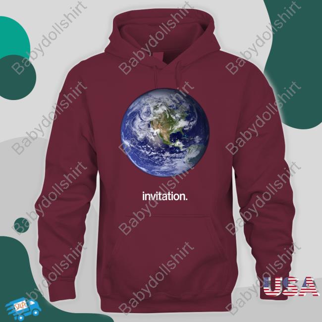 Invitation Tee Vettel Earth Invitation Shirt