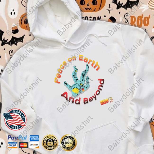 Official Peace On Earth And Beyond Tee Peace On Earth And Beyond T-Shirt Shop Abctv Merch