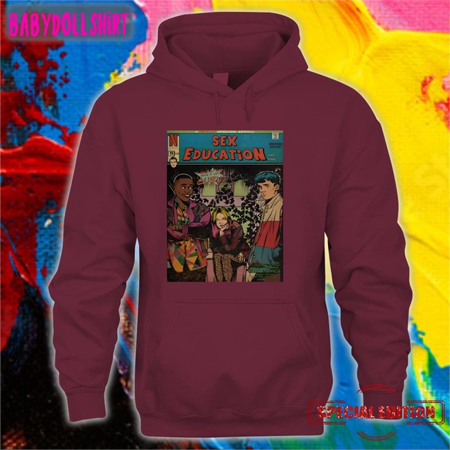 Boohoo Merch Sex Education Hoodie Edvin Ryding