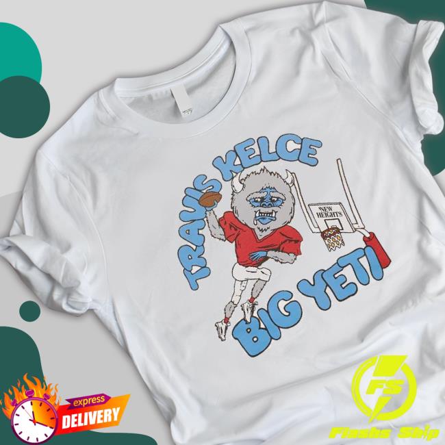 Travis Kelce Big Yeti Crewneck Sweatshirt Travis Kelce Big Yeti shirt