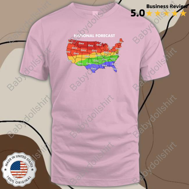 National Forecast Gay Gay Gay Sweatshirt Official National Forecast Gay Gay Gay Hooded Sweatshirt